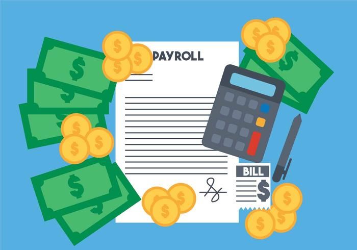 download payroll vector set for free