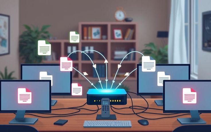 sharing files between computers on the same network
